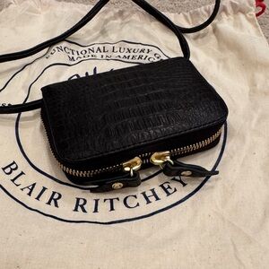 Blair Ritchey Micro Billet Black Gator Leather